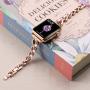 Sangaimei Compatible Bling Band for Apple Watch Band 38mm 40mm Women Rhinestone Stainless Steel Link Band Iwatch Series 6/5/4/3/2/1 Bracelet Metal Strap Rose Gold Mothers Day