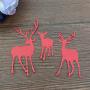 Three Pieces Deers Metal Die Cuts Forest Animal Cutting Dies Cut Stencils for DIY Embossing Photo Decorative Paper Dies Scrapbooking Card Making