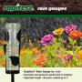 Luster Leaf 1645 Decorative Spiral Metal Rain New Screw-Together Stakes Rainfall Gauge, Bronze