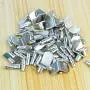 60pcs Shelf Bracket Pegs, Wobe Stainless Steel Shelf Pins Support Nickel Plated Shelf Peg Pin Supports for Cabinet Furniture Closet Shelf Bracket Wardrobe Office Accessories Display Stand
