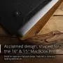Mujjo Sleeve for New MacBook Pro 16-inch, 15'' MacBook Pro (4th Gen) | Anti-Peel Felt, Vegetable Tanned Leather Flap, Storage, Card Pocket (Tan) Mujjo Sleeve for New MacBook Pro 16-inch, 15'' MacBook Pro (4th Gen) | Anti-Peel Felt, Vegetable Tanned Leather Flap, Storage, Card Pocket (Tan)