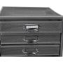 Mind Reader 10CABMESH-SIL Storage Organizer, Heavy Duty Multi-Purpose, Silver 10 Drawer