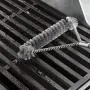 Weber 6494 12-Inch 3-Sided Grill Brush, Black Weber 6494 12-Inch 3-Sided Grill Brush, Black