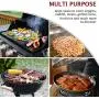 HaSteeL Cheese Melting Dome Set of 2, 12 Inch Round Basting Cover Metal Steam Cover, Stainless Steel Griddle Accessories for Flat Top Grill/Outdoor BBQ/Kitchen Cooking HaSteeL Cheese Melting Dome Set of 2, 12 Inch Round Basting Cover Metal Steam Cover, Stainless Steel Griddle Accessories for Flat Top Grill/Outdoor BBQ/Kitchen Cooking