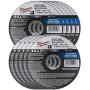 Milwaukee 15 Piece - 4.5'' Grinding & Cut Off Wheel Set for Grinders - Aggressive Grind & Cut for Metal & Stainless Steel