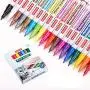 ZEYAR Paint Pens, Expert of Rock Painting, Extra Fine Point, 18 Colors, AP Certified. Permanent Ink & Waterproof, Works on Rock, Wood, Glass, Metal, Ceramic and more