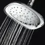 AquaDance Pressure 3-Function Giant 7.3-Inch Designer Rain Shower Head w/High Pulsating Massage & Whisper-Quiet(TM) Technology More Power-Less Noise/Brass Metal Connection Nut, Anti-Clog Jets, Chrome AquaDance Pressure 3-Function Giant 7.3-Inch Designer Rain Shower Head w/High Pulsating Massage & Whisper-Quiet(TM) Technology More Power-Less Noise/Brass Metal Connection Nut, Anti-Clog Jets, Chrome