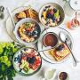 Hiware 12-piece Stainless Steel Dinner Spoons, Extra-Fine Dessert Spoons for Home, Kitchen or Restaurant - 7 1/3 Inches Hiware 12-piece Stainless Steel Dinner Spoons, Extra-Fine Dessert Spoons for Home, Kitchen or Restaurant - 7 1/3 Inches