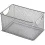 YBM HOME Household Wire Mesh Metal Steel Storage Basket Organizer, Open Bin Shelf Organizer for Kitchen, Cabinet, Pantry, Fruit and Vegetables (1-Unit, 7.75x4.3x4.3) 2302s