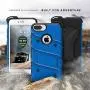 Zizo Bolt Series iPhone 8 Plus /7 Plus/ 6 plus/6s plus Case - Tempered Glass Screen Protector with Holster and 12ft Military Grade Drop Tested (Blue & Black)