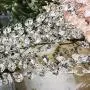 10Pcs 33Ft Crystal Chandelier Pendants Beads Chain Parts Glass Beads Teardrop Crystal Strands for Wedding and DIY Craft Jewelry Decoration 10Pcs 33Ft Crystal Chandelier Pendants Beads Chain Parts Glass Beads Teardrop Crystal Strands for Wedding and DIY Craft Jewelry Decoration