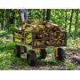 Gorilla Carts GOR1400-COM Heavy-Duty Steel Utility Cart with Removable Sides and 15'' Tires, 1400-lbs. Capacity, Black Gorilla Carts GOR1400-COM Heavy-Duty Steel Utility Cart with Removable Sides and 15'' Tires, 1400-lbs. Capacity, Black