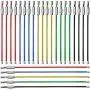 25pcs Wire Keychains, SENHAI Key Ring 2mm Cable Loops 6'' and 8.7 inches Stainless Steel Gear for Hanging Luggage Tag, Keyrings and ID Tag Keepers 25pcs Wire Keychains, SENHAI Key Ring 2mm Cable Loops 6'' and 8.7 inches Stainless Steel Gear for Hanging Luggage Tag, Keyrings and ID Tag Keepers