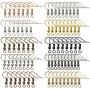 TOAOB 700pcs Earring Hooks Hypo allergenic French Ear Wires with Ball and Coil 10 Colors 18mm Nickel Free Metal Fish Hook Earrings Making Supplies Jewelry Findings