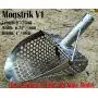 CooB Beach Sand Scoop Shovel Metal Detector, Sand Scoops Treasure Detecting, Metal Detector Hunting Stainless Steel Tool, Hexahedron Holes (Monstrik V1) CooB Beach Sand Scoop Shovel Metal Detector, Sand Scoops Treasure Detecting, Metal Detector Hunting Stainless Steel Tool, Hexahedron Holes (Monstrik V1)