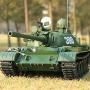 HOOBEN 1:16 T55A Russian T-55 A Medium Tank RC Dynamic Tanks KIT with Metal Gearbox, Metal Barrel,Metal Sprocket and Idler and Metal Suspension C6602K 1/16