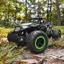 BEZGAR 18 Toy Grade 1:14 Scale Remote Control Car, 2WD High Speed 20 Km/h All Terrains Electric Toy Off Road RC Monster Vehicle Truck Crawler with Two Rechargeable Batteries for Boys Kids and Adults