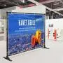 T-SIGN 5x7 - 8x10 ft Heavy Duty Backdrop Banner Stand, Thicker Professional Large Telescopic Display Step and Repeat Stand for Photography, 1 Carry Bag T-SIGN 5x7 - 8x10 ft Heavy Duty Backdrop Banner Stand, Thicker Professional Large Telescopic Display Step and Repeat Stand for Photography, 1 Carry Bag