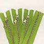 WKXFJJWZC Set of 20 Pieces 5# Brass Metal Separate Zippers in with Donut Zippers Pulls 24 Inch（20Color） (24inch)