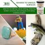 Aves Waterproof Epoxy Putty Adhesive Paste and Safety Solvent Bundle - Multipurpose Epoxy Waterproof Adhesive Putty, 2-Part Apoxie Paste 8 oz and Safety Solvent Cleaner 1 oz