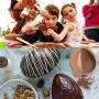 2 Sets Large Acrylic Hard Breakable Easter Chocolate Egg Molds Reusable Dinosaur Egg Mold Soap Mold to Make Breakable Chocolate Eggs (Acrylic) 2 Sets Large Acrylic Hard Breakable Easter Chocolate Egg Molds Reusable Dinosaur Egg Mold Soap Mold to Make Breakable Chocolate Eggs (Acrylic)