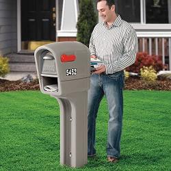 Step2 545200 MailMaster Plus Mailbox, Stone Gray