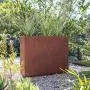 Veradek Metallic Series Corten Steel Span Planter Veradek Metallic Series Corten Steel Span Planter