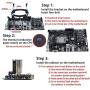 upHere Quiet CPU Cooler with 4 Direct Contact Heatpipes, Red LED Fan,C92R