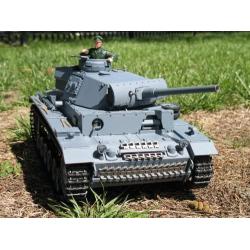 Heng Long 1:16 RC German Panzer Kampfwagen III Remote Controlled Battle Tank