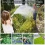 Garden Hose Nozzle Hose Sprayer 100% Heavy Duty Metal Hose Spray Nozzle High Pressure Spray Gun 4 Adjustable Patterns Water Nozzle for Watering Plants & Lawn,Washing Car, Showering Pets,Cleaning