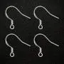 100Pcs 925 Sterling Silver Earring Hooks with 150Pcs Earring Backs, Hypoallergenic Ear Wires for Jewelry Making, French Wire Fish Earrings Hooks Jewelry Findings 100Pcs 925 Sterling Silver Earring Hooks with 150Pcs Earring Backs, Hypoallergenic Ear Wires for Jewelry Making, French Wire Fish Earrings Hooks Jewelry Findings