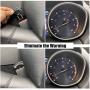 2 Packs Car Seat Belt Clip, Car Seat Belt Silencer Metal Tongue, Seat Safety Belt Buckle Auto Metal Seat, Universal Fit, Pattern 1