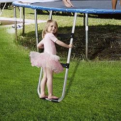 Gardenature Trampoline Ladder-2 Steps Wide-Step Ladder