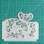 Metal Die Cuts Butterfly Greeting Card,Cutting Dies for Card Making,Embossing Dies for Scrapbooking DIY Album Paper Cards Art Craft Decoration for Mothers Day Valentines Day,5.16x4.18 inch