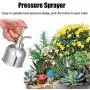 Ovida 10oz/300ml Metal Watering Can, Plant Spray Bottle, Stainless Steel Watering Pot, Outdoor Indoor Gardening Plant Water Can with Top Pump(Silver) Ovida 10oz/300ml Metal Watering Can, Plant Spray Bottle, Stainless Steel Watering Pot, Outdoor Indoor Gardening Plant Water Can with Top Pump(Silver)