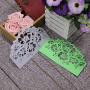 2 Pcs Metal Rose Shape Lace Die Cuts Embossing Stencils Mould for Card Scrapbooking and DIY Making Supplies