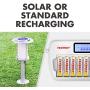 Tenergy AA Rechargeable Battery NiCd 1000mAh 1.2V Battery Pack for Solar Lights, Garden Lights, 12-Pack