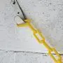 Houseables Plastic Chain, Safety Barrier, 124 Foot, 2'' Links, Light Weight, UV Protected, Accessory for Crowd Control, Queue Line, Decoration, Chains Link Fence (Yellow) Houseables Plastic Chain, Safety Barrier, 124 Foot, 2'' Links, Light Weight, UV Protected, Accessory for Crowd Control, Queue Line, Decoration, Chains Link Fence (Yellow)