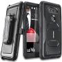 COVRWARE AEGIS Series CASE for LG V20 with Built-in [Screen Protector] Heavy Duty Full-Body Rugged Holster Armor Case [Belt Swivel Clip][Kickstand] - Black