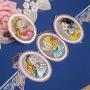 5 Pieces of DIY Bookmarker Metal aida Cross Stitch Kits, Counted Cross Stitch kit Embroidery Bookmarker,DIY Special Bookmark Set of 5