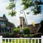 Ashman Deck Hook, Double Forged Solid Metal Single Piece Rod, Ideal for Bird Feeders, Plant Hangers, Coconut Shell Hanging Baskets, Lanterns, Wind Chimes and Suet Basket Ashman Deck Hook, Double Forged Solid Metal Single Piece Rod, Ideal for Bird Feeders, Plant Hangers, Coconut Shell Hanging Baskets, Lanterns, Wind Chimes and Suet Basket