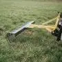 Titan Attachments 5-Ft Landscape Rake for Compact Tractors, Quick Hitch Compatible Tow-Behind Garden Tool Titan Attachments 5-Ft Landscape Rake for Compact Tractors, Quick Hitch Compatible Tow-Behind Garden Tool
