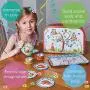 Lucy Locket Woodland Animals Metal Tea Set & Carry Case Toy (14 Piece Tea Set for Children) Red, Blue, Green Tea Set Toy Lucy Locket Woodland Animals Metal Tea Set & Carry Case Toy (14 Piece Tea Set for Children) Red, Blue, Green Tea Set Toy