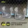 Bully AS-200 Universal Truck Polished Aluminum Side Hoop Step Set 2 Pieces Includes Mounting Brackets - Fits Various Trucks from Chevy (Chevrolet), Ford, Toyota, GMC, Dodge RAM and Jeep Bully AS-200 Universal Truck Polished Aluminum Side Hoop Step Set 2 Pieces Includes Mounting Brackets - Fits Various Trucks from Chevy (Chevrolet), Ford, Toyota, GMC, Dodge RAM and Jeep
