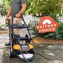 WORX WG604 13Amp, 2240 MAX psi / 1.93 MAX gpm Electric Pressure Washer with Rolling Cart