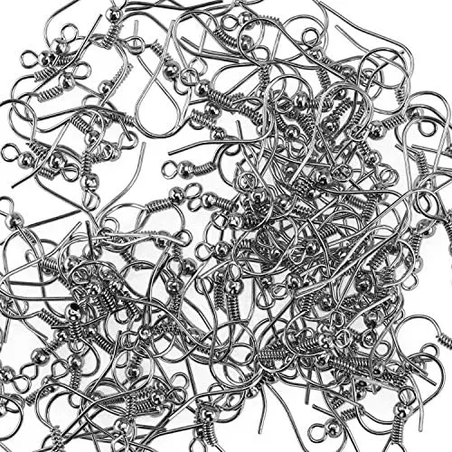 Kare & Kind 200pcs - Earring Hooks-18mm Retail Packaging Kare & Kind 200pcs - Earring Hooks-18mm Retail Packaging