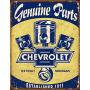Tin Sign Garage Retro Original Parts Poster Metal Decoration Garage Bar Club Man Cave Wall Decoration 12x16 Inches Gift