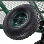 Sandusky Lee CW3418 Muscle Carts Steel Utility Garden Wagon, 400 lb. Load Capacity, 21-3/4'' Height x 34'' Length x 18'' Width