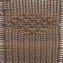Flash Furniture Medium Brown Rattan Indoor-Outdoor Restaurant Stack Chair