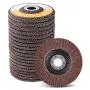 4.5 Inch Flap Discs by LotFancy - 20PCS 40 60 80 120 Grit Assorted Sanding Grinding Wheels, Aluminum Oxide Abrasives, Type #27 4.5 Inch Flap Discs by LotFancy - 20PCS 40 60 80 120 Grit Assorted Sanding Grinding Wheels, Aluminum Oxide Abrasives, Type #27